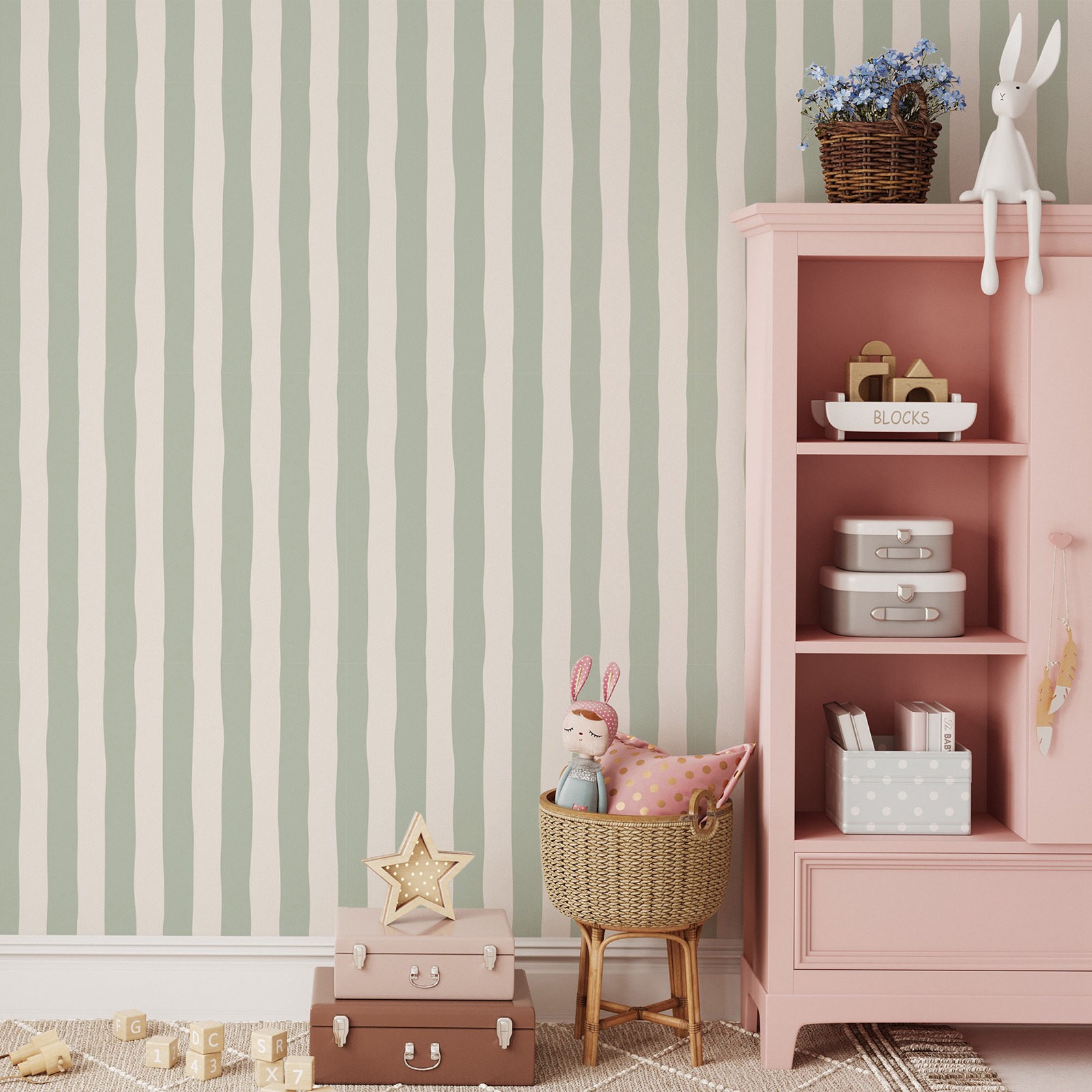 ورق جدران قابل للإزالة بخطوط خ - مراجعة Herbal Wallpaper وسعره