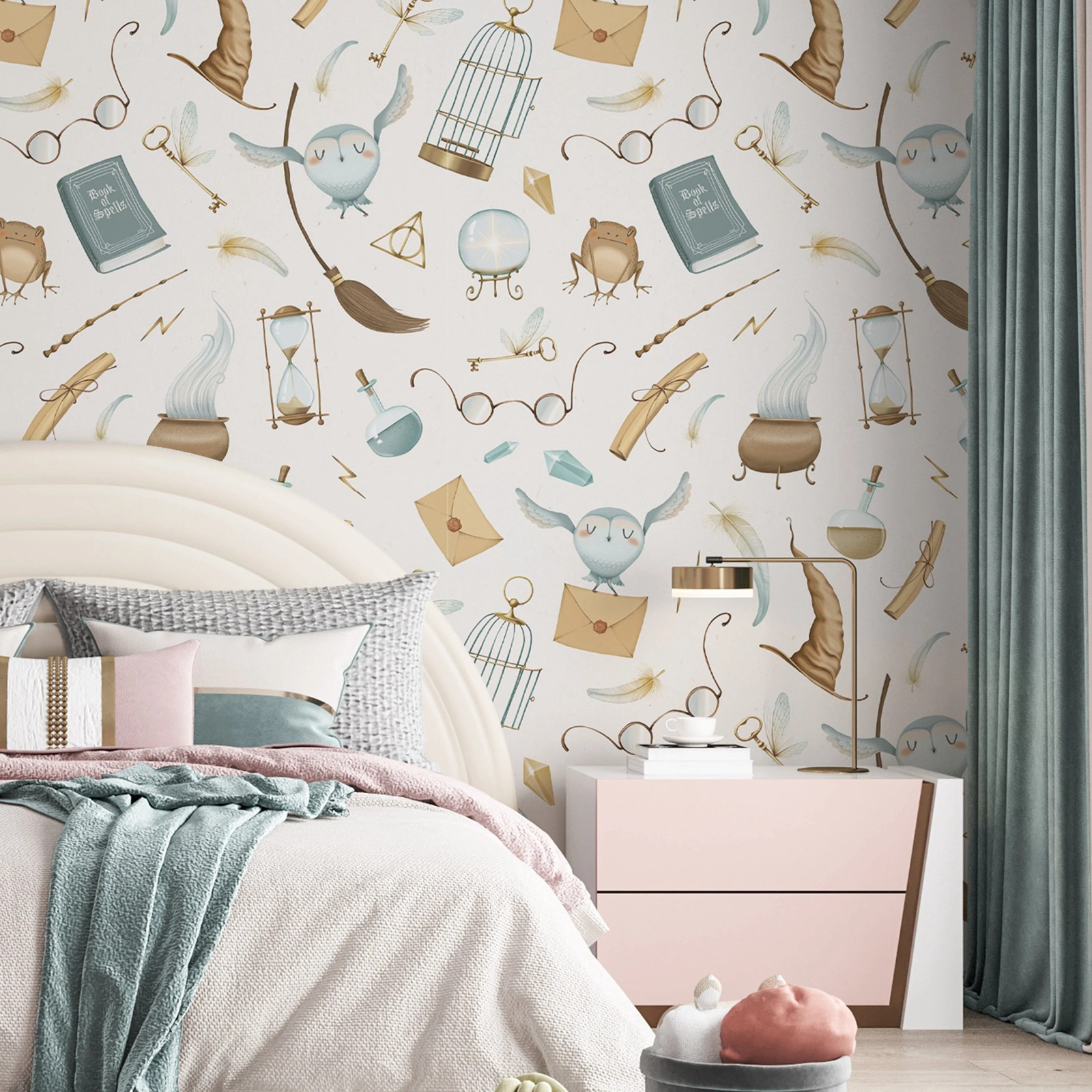 ورق حائط كرتوني ذاتي اللصق قاب - مراجعة Herbal Wallpaper وسعره
