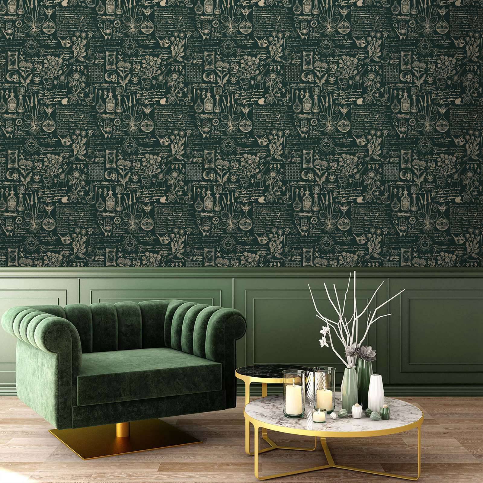 الطب الأخضر وورق الحائط العشبي - مراجعة Herbal Wallpaper وسعره